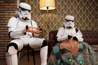 Illustration for article titled The Sadly Typical Routine of Off-Duty Stormtroopers